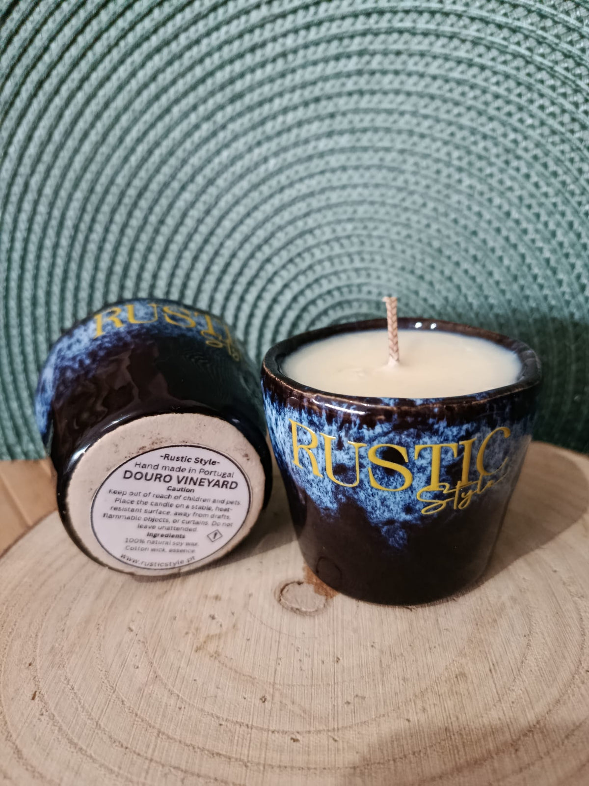 Douro Vineyards / Coffee Cup Black and Blue